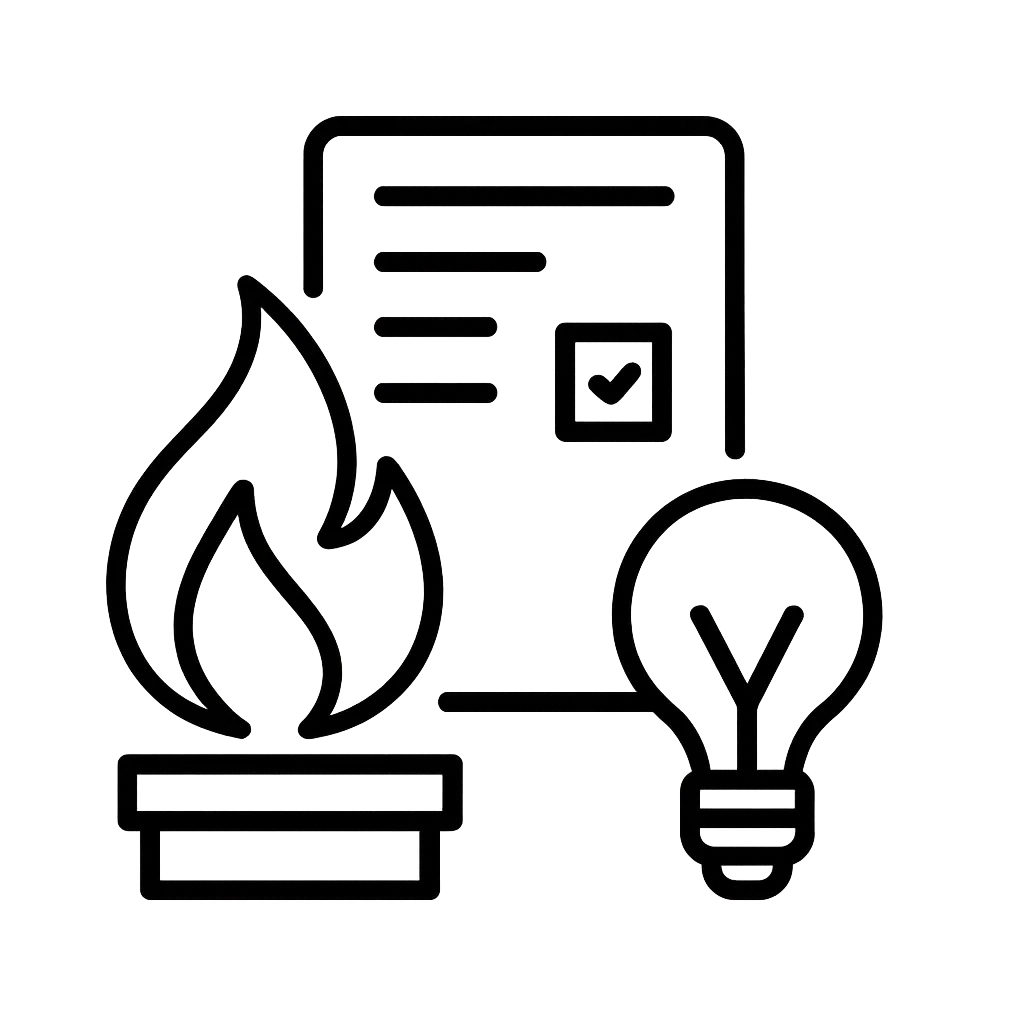 Feuerungstechnische Beratung Symbol