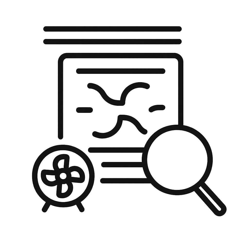Lüftung Symbol